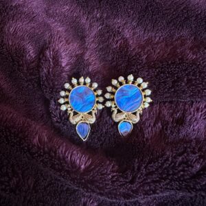 Griha Earrings-Blue