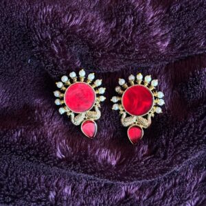 Griha Earrings-Red