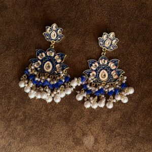 Meenakari-Chandbali